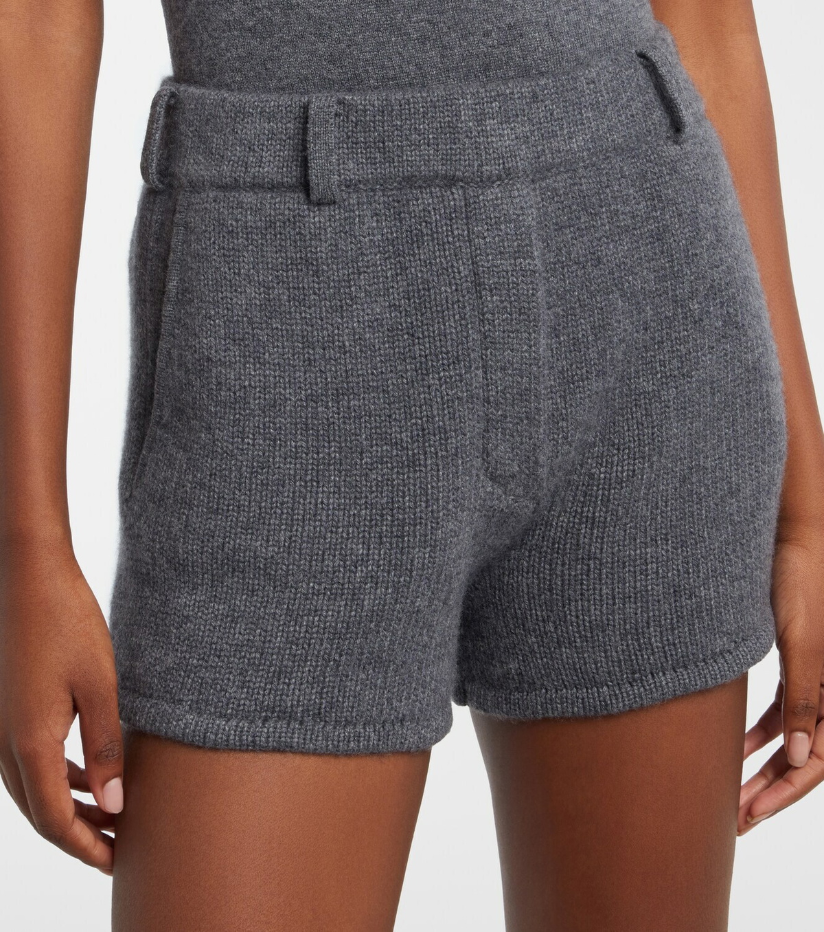 Lisa Yang Annora cashmere shorts