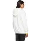 Acne Studios White Logo Hoodie