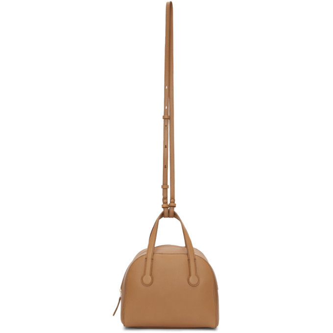 The Row Tan Sporty Bowler Bag The Row