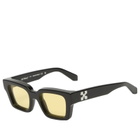 Off-White Sunglasses Virgil Sunglasses in Black/Yellow 