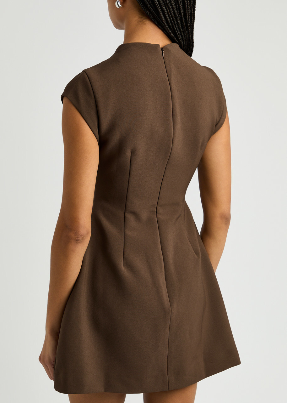 odd muse brown mini dress Odd Muse Ultimate Muse Structured Mini