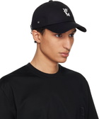 WOOYOUNGMI Black Logo Ball Cap