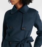 'S Max Mara Belted virgin wool coat