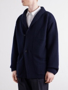 Inis Meáin - Wool and Cashmere-Blend Cardigan - Blue