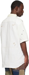 By Walid Beige James Shirt