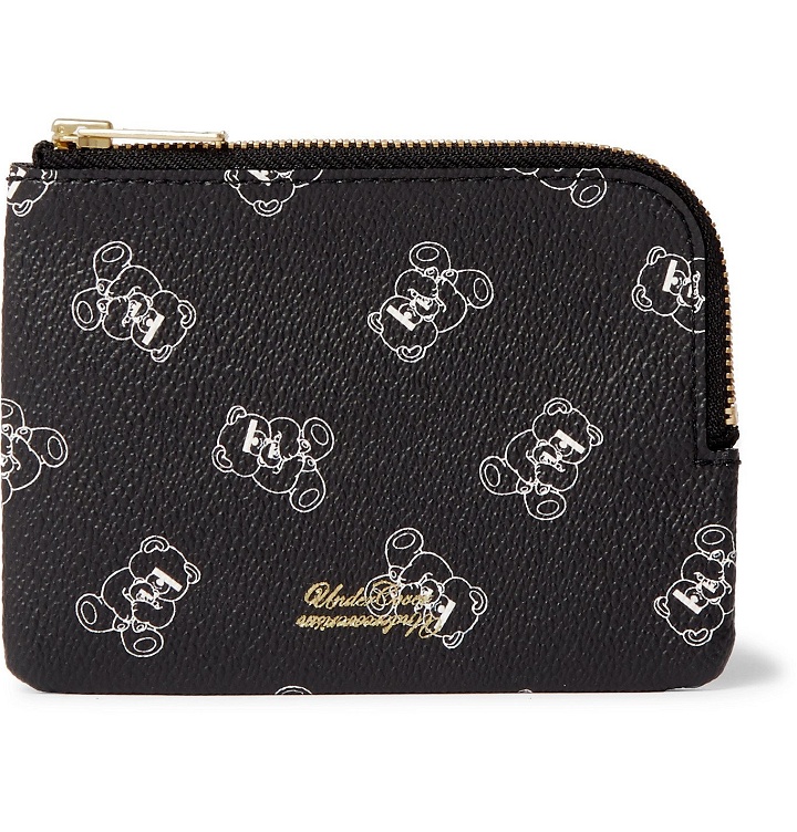 Photo: Undercover - UBEAR Printed Faux Leather Wallet - Black