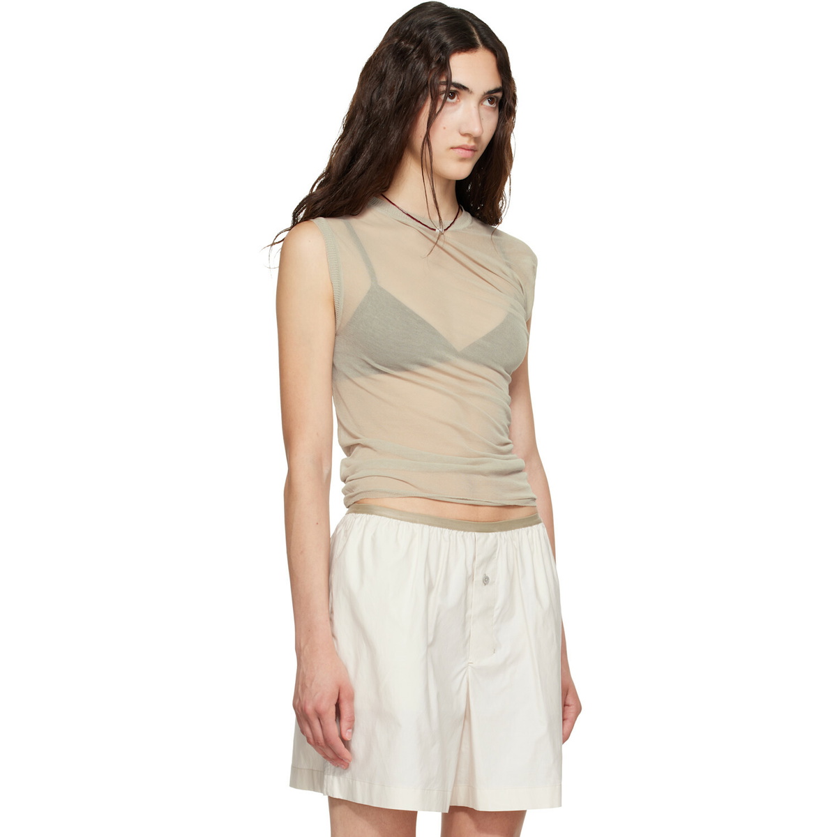 Paloma Wool Beige Raven II Top