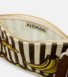 Alémais Mona Mini canvas clutch