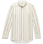 Etro - Slim-Fit Striped Woven Shirt - Neutrals