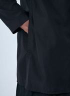 Yohji Yamamoto Chain Stitch Broad Zip Open Blouse