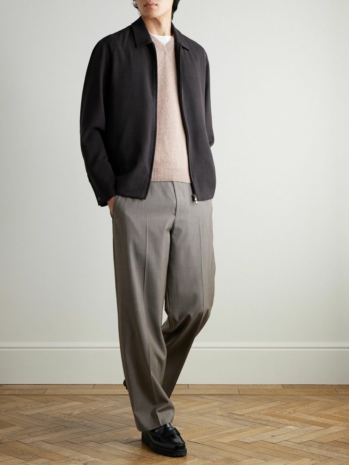 Sunspel - Wool Sweater Vest - Neutrals