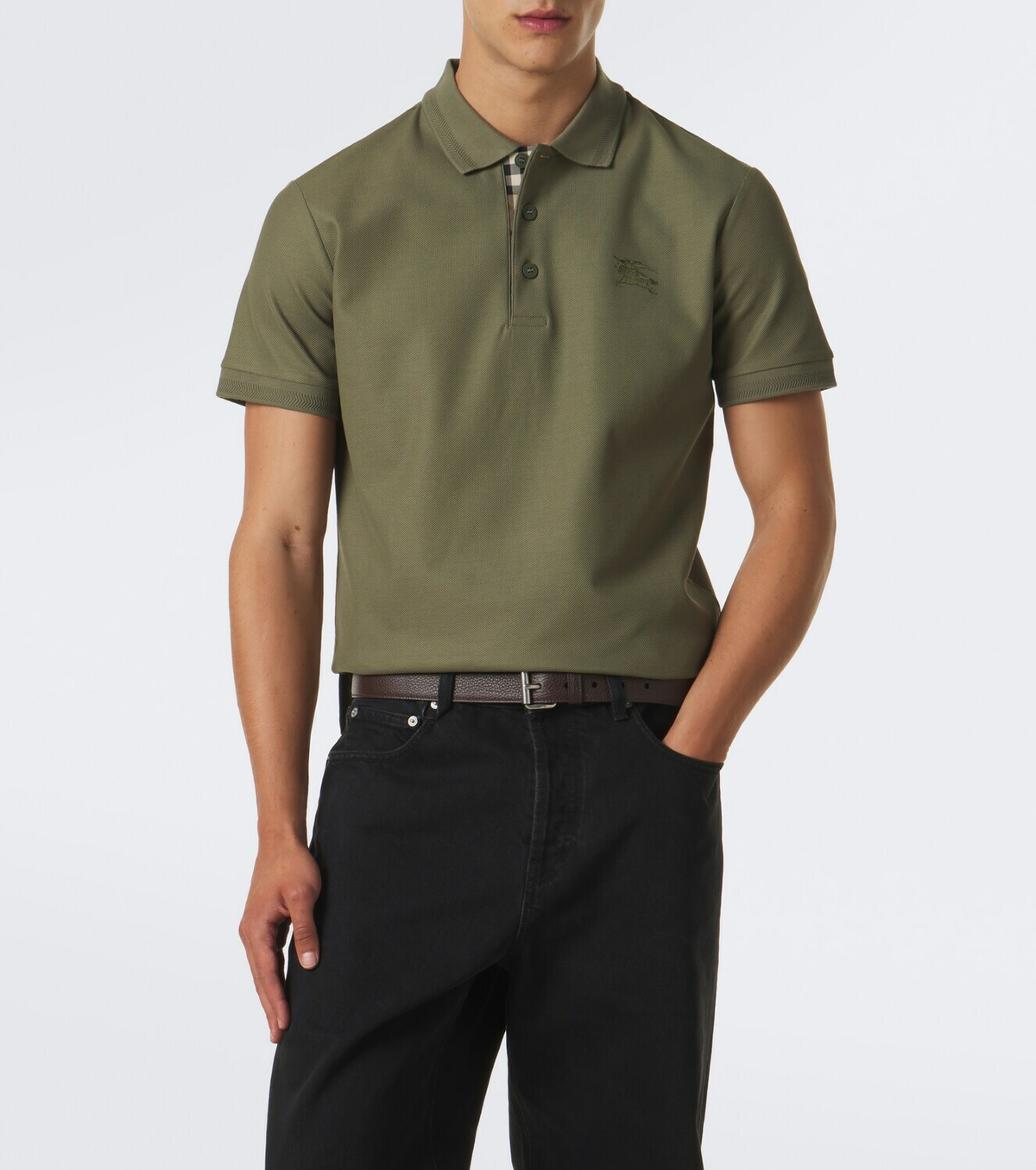 Burberry EKD cotton piqué polo shirt