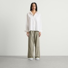 END. Fairways Long Sleeve Shirt in Off White