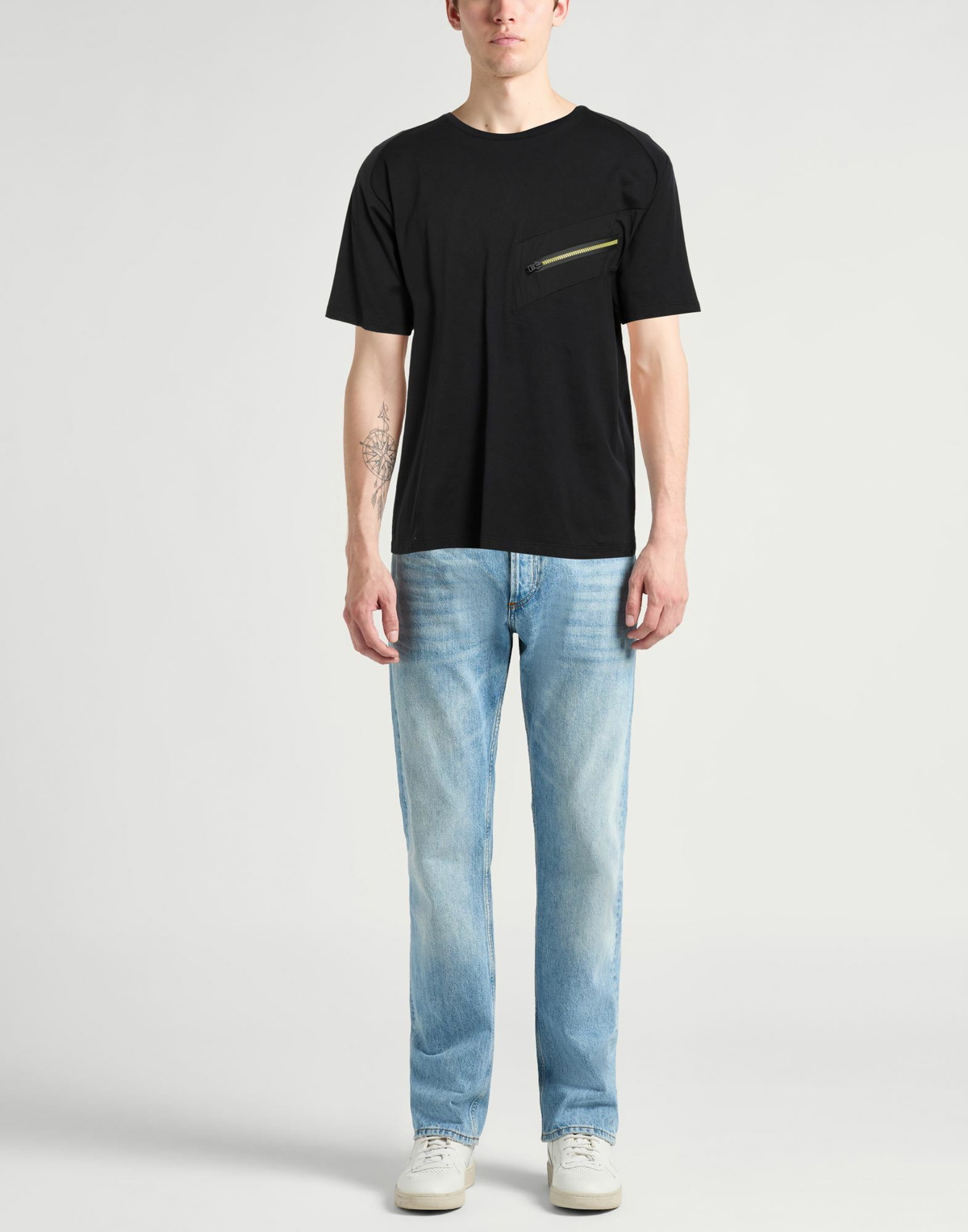 Herno Mens T-shirt in Black