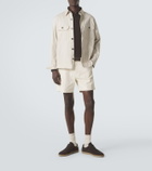 Zegna 232 suede sneakers