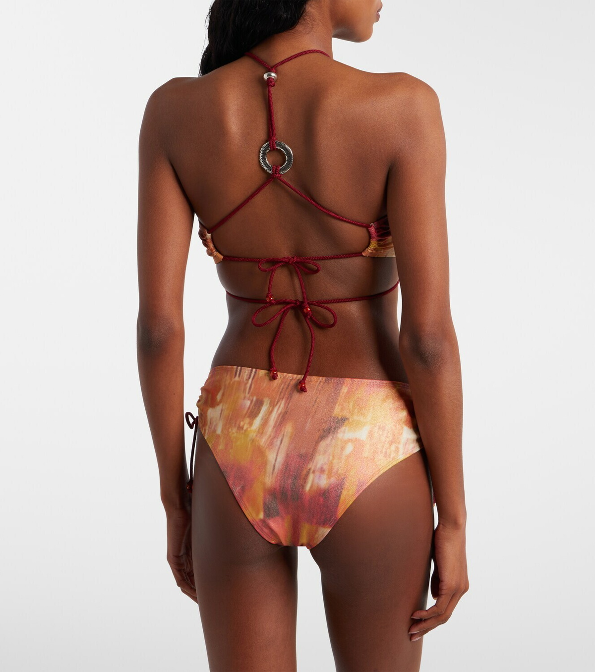 Isabel Marant Alvina printed bikini bottoms