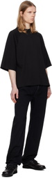 Seventh Black Raglan Box T-shirt