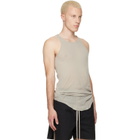 Rick Owens Off-White Tower Basic Rib Tank Top