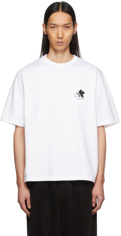 Photo: Undercover White Evangelion Pocket T-Shirt