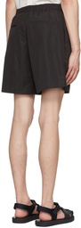 The Row SSENSE Exclusive Black Gerhardt Shorts