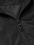 Dolce&Gabbana - Logo-Appliquéd Shell Bomber Jacket - Black