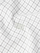 CELINE - Checked Cotton-Twill Shirt - Gray