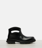 Loewe Bobby leather ankle boots