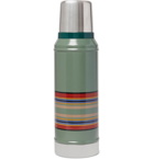 Pendleton - Stanley Printed Insulated Stainless Steel Thermos Flask - Green