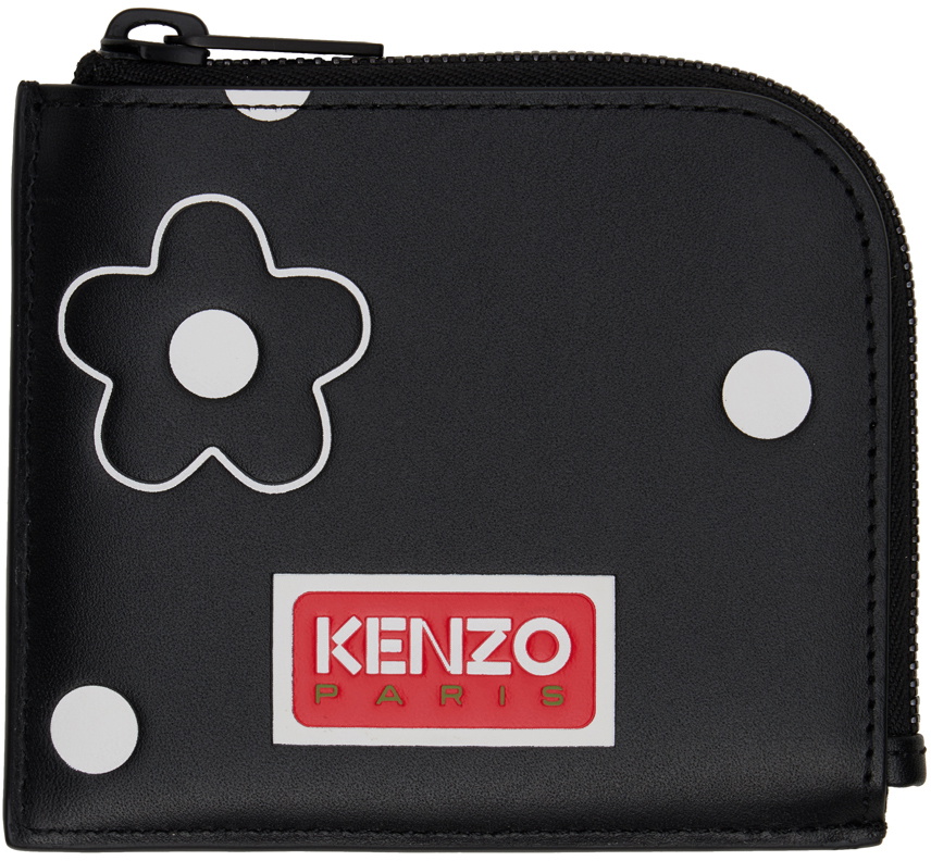 Kenzo Black Kenzo Paris Polka Dot Wallet Kenzo
