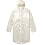 Helmut Lang - Printed Nylon-Ripstop Hooded Parka with Removable Liner - White