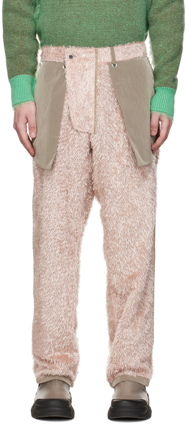 Craig Green Pink Fluffy Reversible Trousers Craig Green