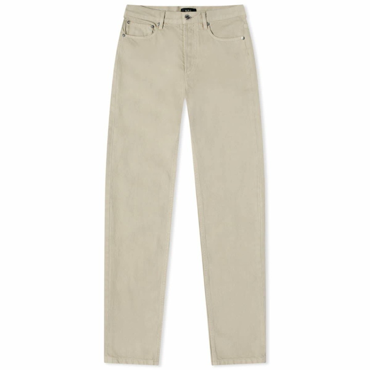 Photo: A.P.C. Men's Petit New Standard Jeans in Taupe