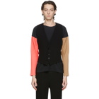 Homme Plisse Issey Miyake Black Tuxedo Waistcoat