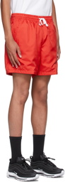 Nike Red Woven Sportswear Shorts
