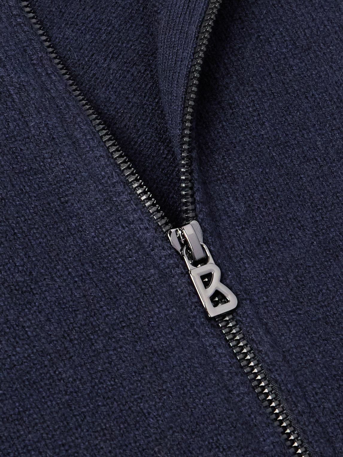 Bogner - Dexter Wool and Cashmere-Blend Zip-Up Cardigan - Blue