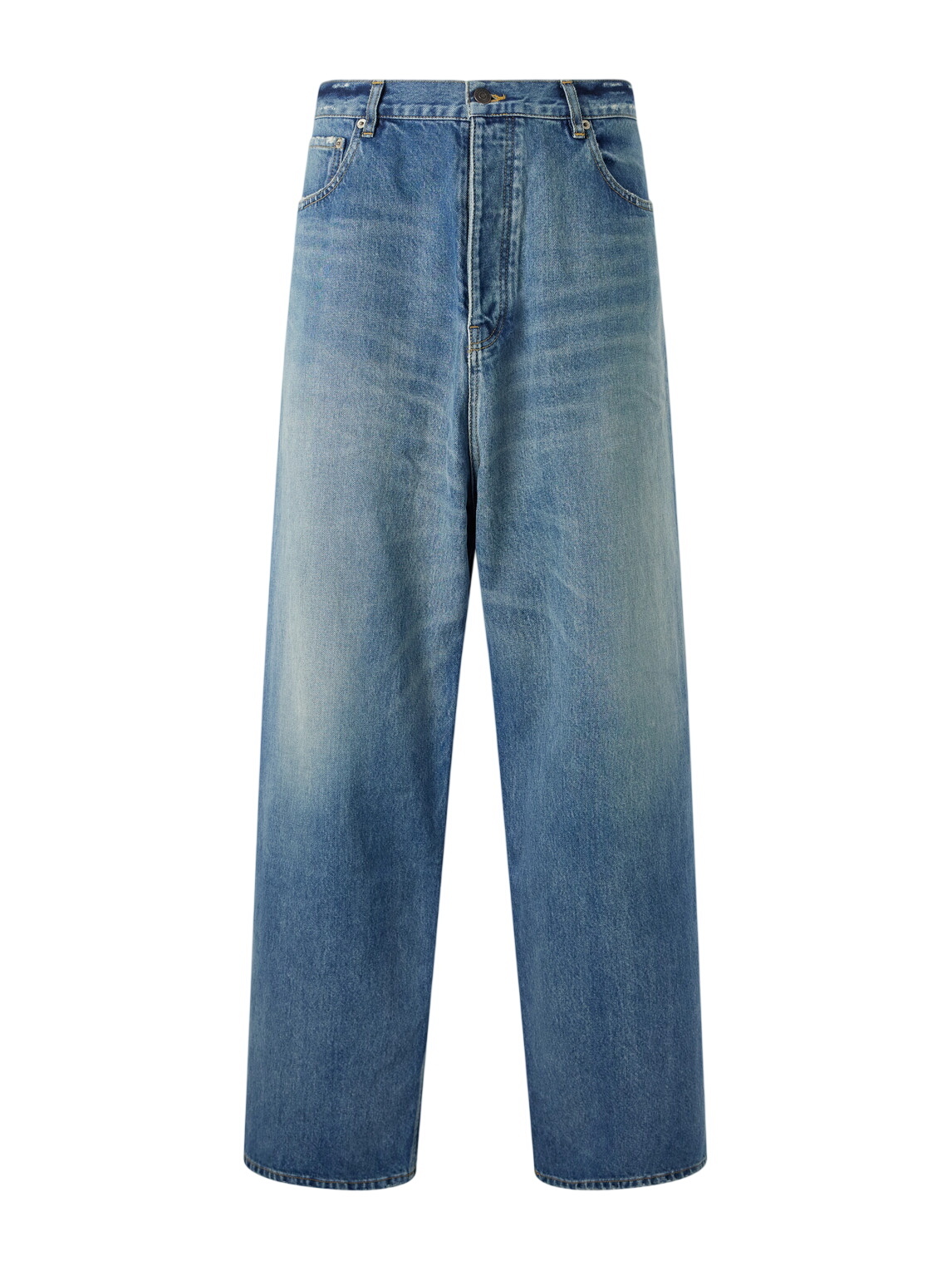 Balenciaga Size Sticker wide-leg jeans Balenciaga