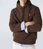 Polo Ralph Lauren Cotton-blend jersey hoodie