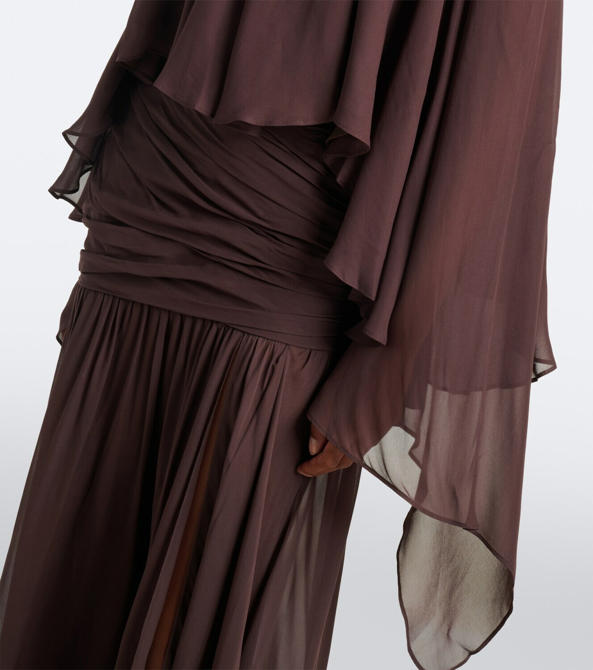 De La Vali Mia chiffon top