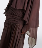 De La Vali Mia chiffon top