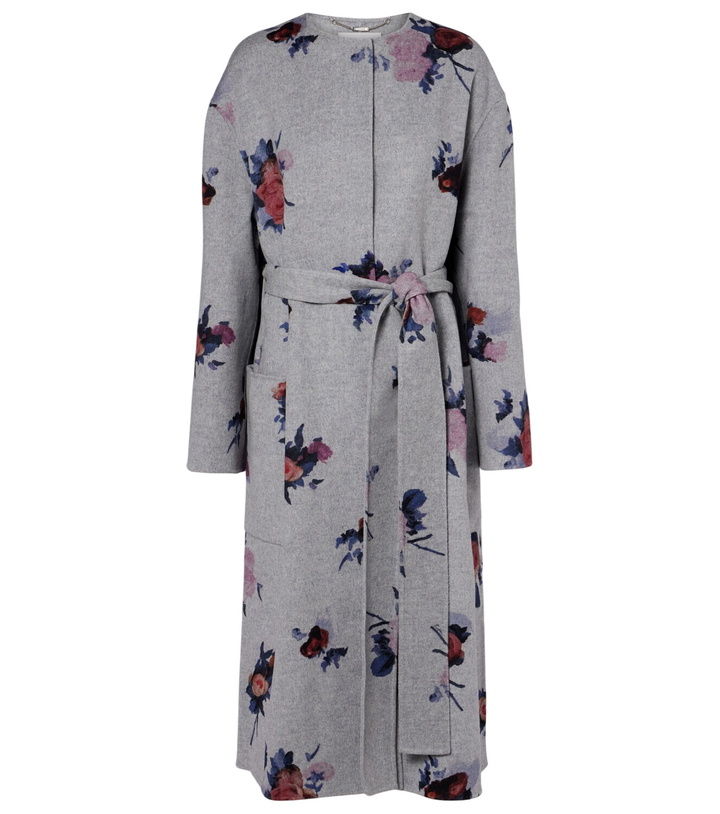 Photo: Erdem Floral wool coat