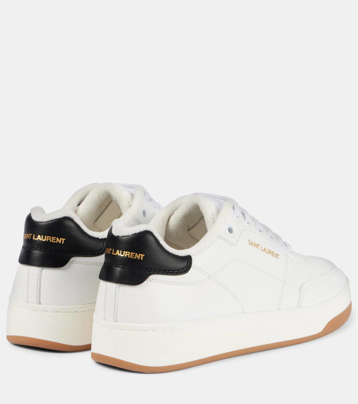 Saint Laurent SL61 leather low-top sneakers