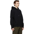 Helmut Lang Black Strap Hoodie