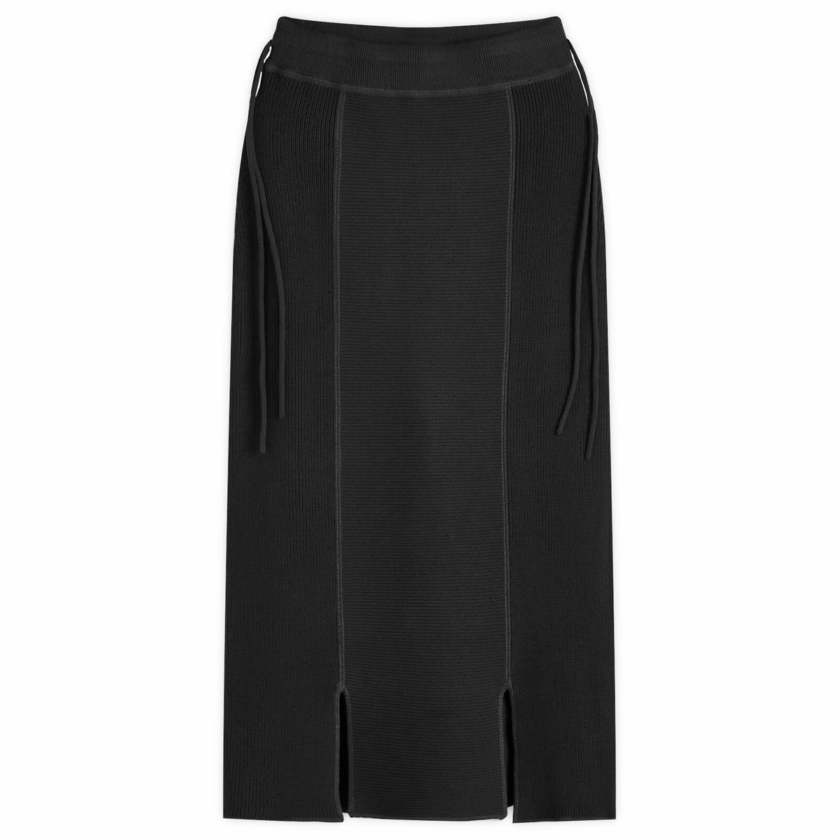Beams Boy Women's Knit Skirt in Black 