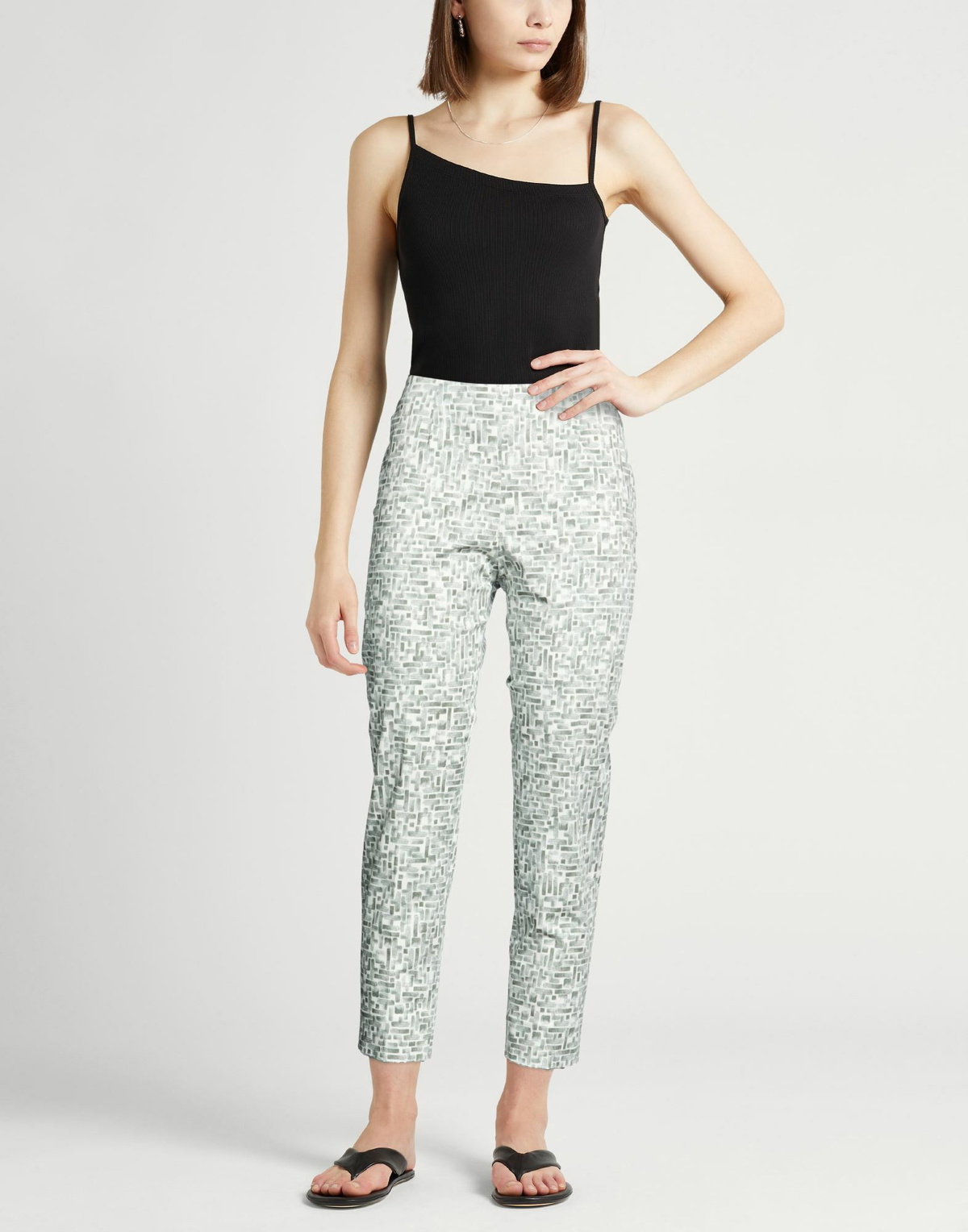 Peserico Womens Pants in Sage green