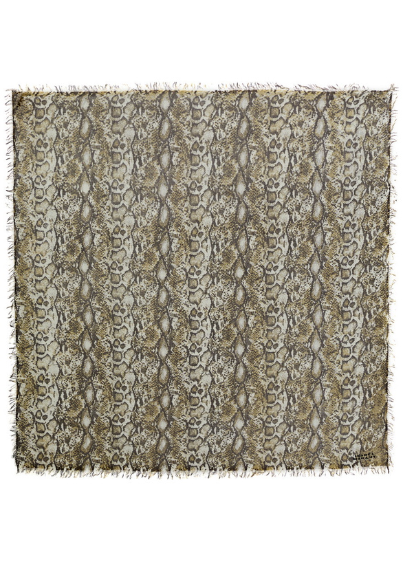 Photo: Isabel Marant Alecia Cashmere-blend Scarf - Natural - One Size