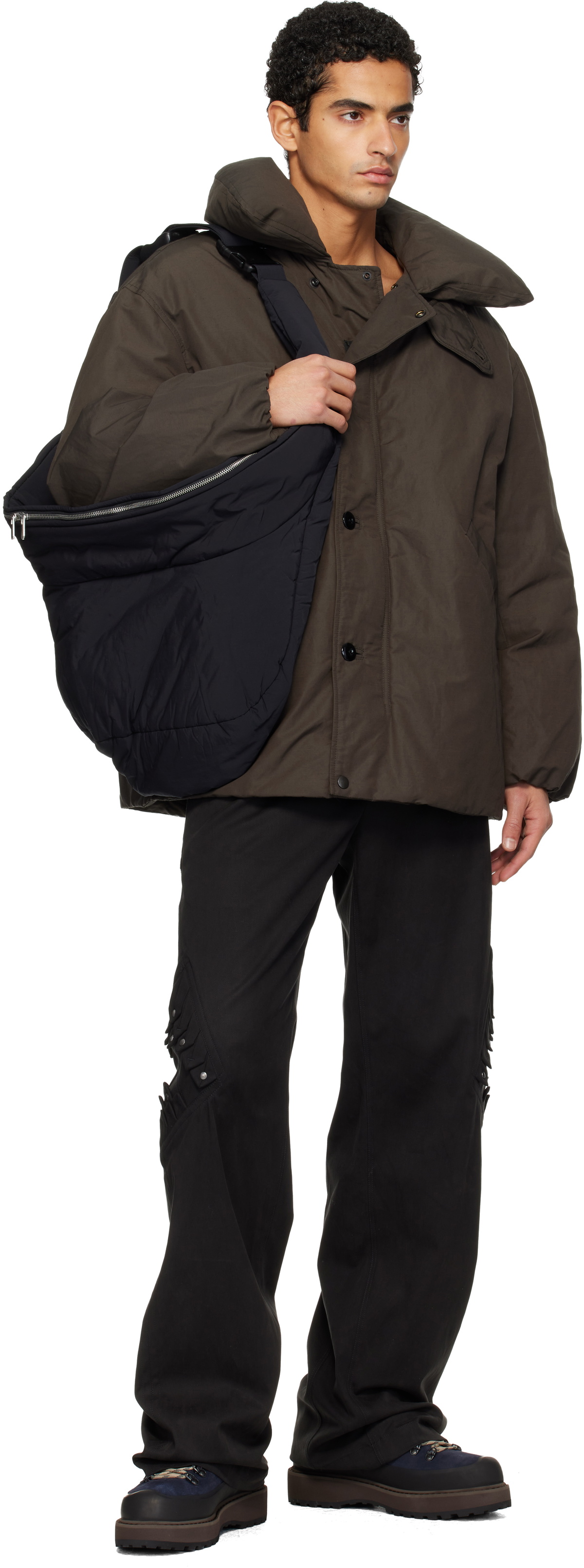 Seventh Black Lunar Sac Bag