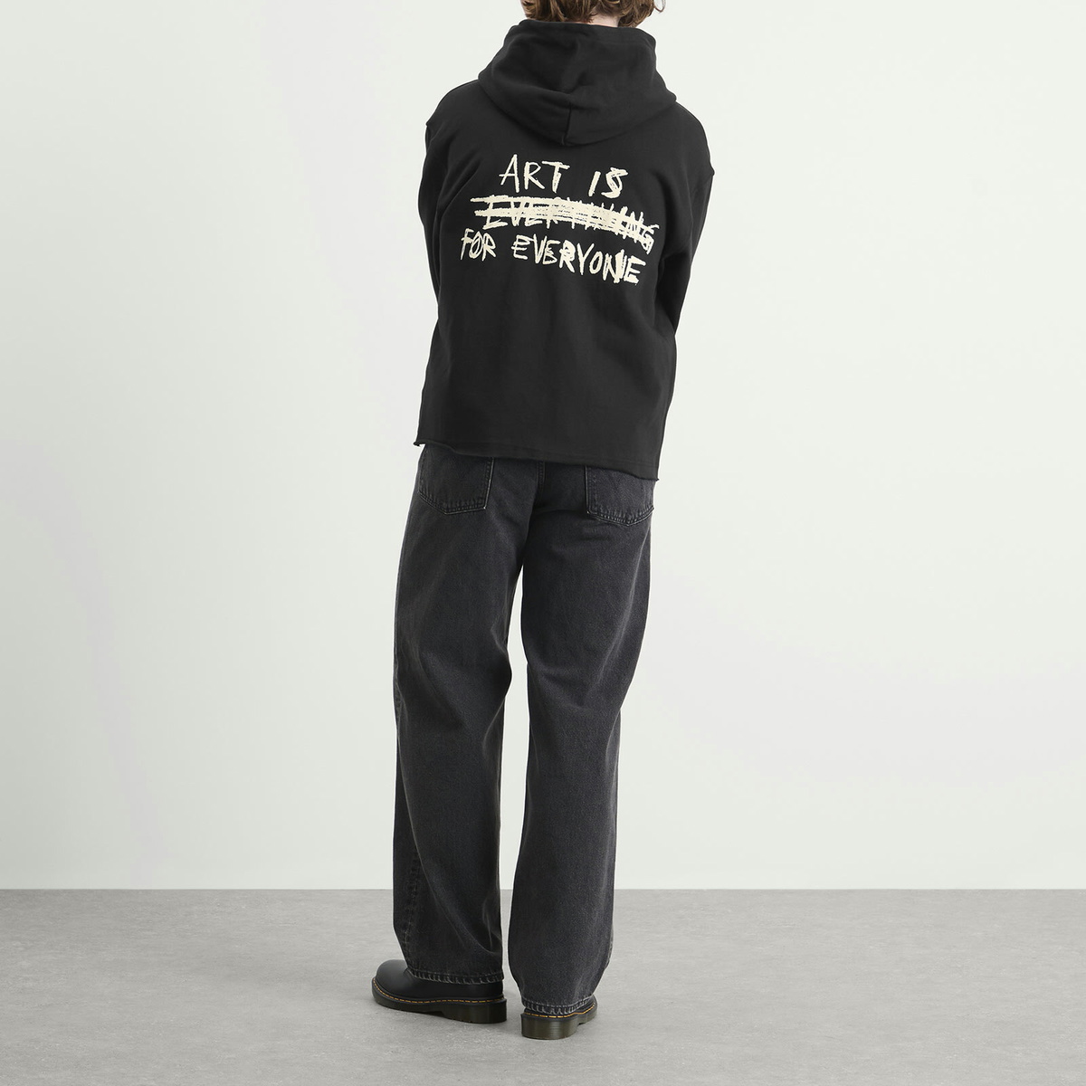 Honor the Gift Men's Honor Art Institute Zip Hoodie in Black