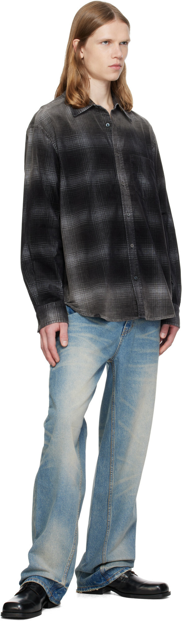 MMIC Black & Gray Union Shirt
