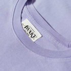 Awake NY Men's Long Sleeve Block Out Logo T-Shirt in Lavender