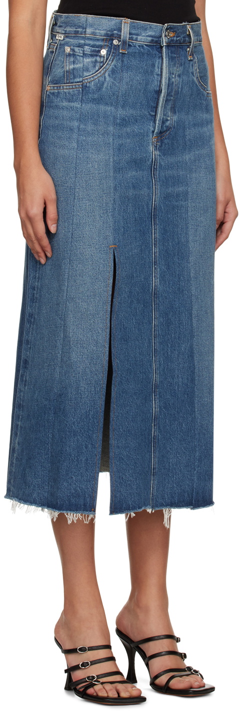 Jupe Denim Mini Citizens Of Humanity - Taille 27 - Neuf Sans étiquettes - Modèle Bridgette